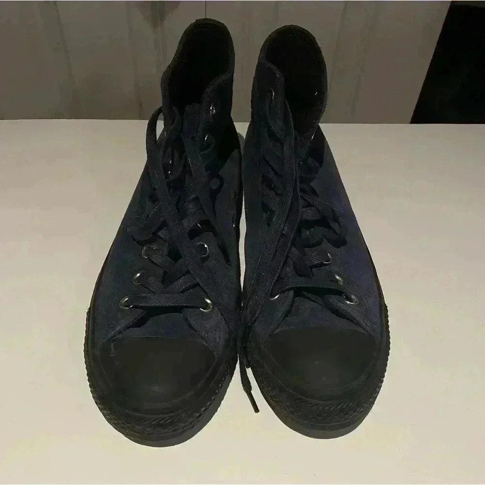 Converse Men's Chuck Taylor Navy Blue/ Black Suede